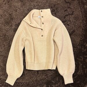 Petal & Pup cream button up sweater - size US 8